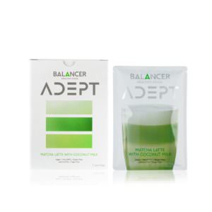 Коктейль BALANCER ADEPT со вкусом "Матча Латте", 7 шт